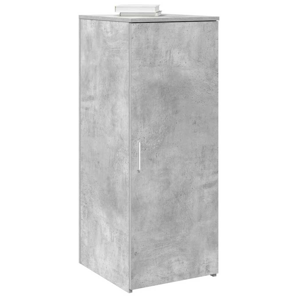 Mobile Portaoggetti Grigio Cemento 40x45x103,5 cm in Truciolato