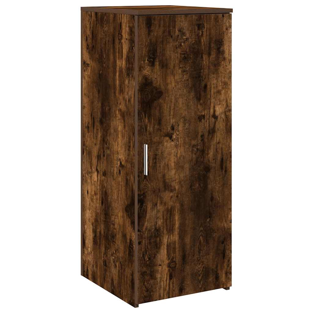 Mobile Portaoggetti Rovere Fumo 40x45x103,5 cm in Truciolato