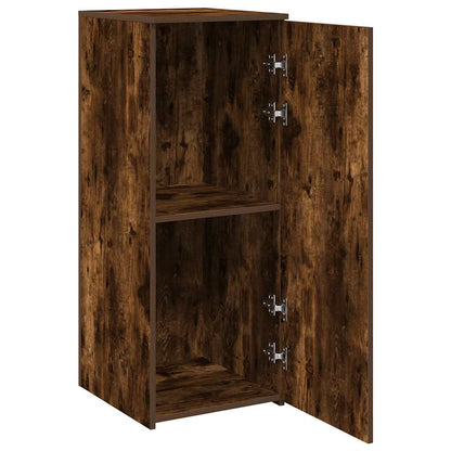 Mobile Portaoggetti Rovere Fumo 40x45x103,5 cm in Truciolato