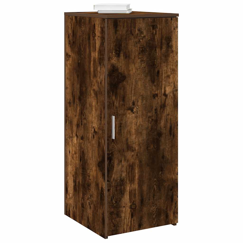Mobile Portaoggetti Rovere Fumo 40x45x103,5 cm in Truciolato