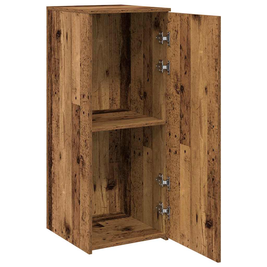 Mobile Portaoggetti Legno Antico 40x45x103,5 cm in Truciolato
