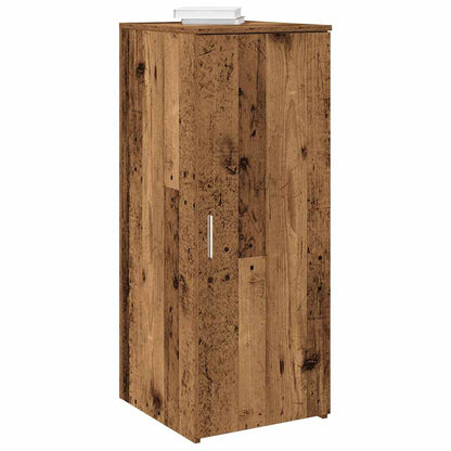 Mobile Portaoggetti Legno Antico 40x45x103,5 cm in Truciolato