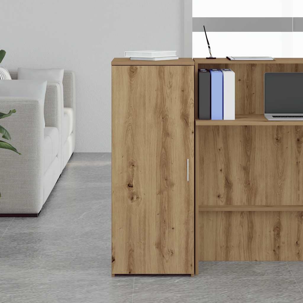 Mobile Portaoggetti Rovere Artigianale 40x45x103,5cm Truciolato