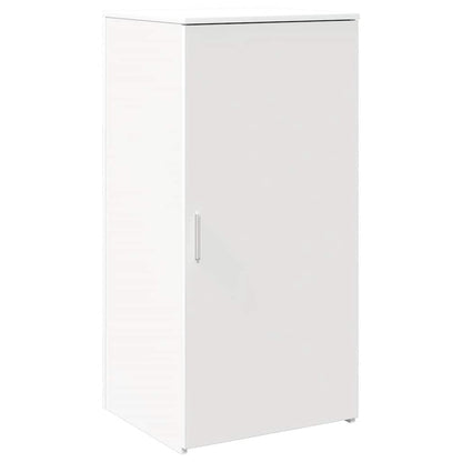 Mobile Portaoggetti Bianco 50x45x103,5 cm in Legno Multistrato