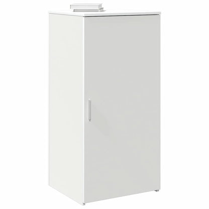 Mobile Portaoggetti Bianco 50x45x103,5 cm in Legno Multistrato