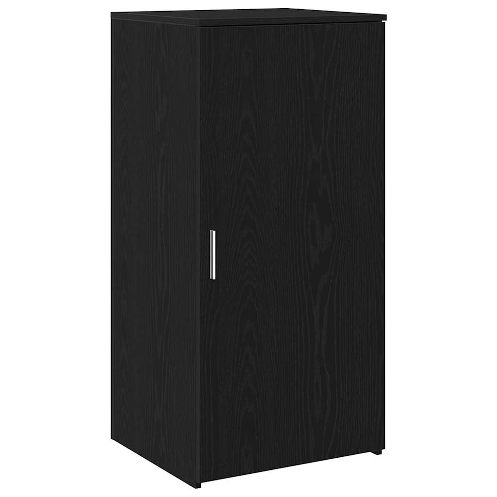 Mobile Portaoggetti Nero 50x45x103,5 cm in Legno Multistrato