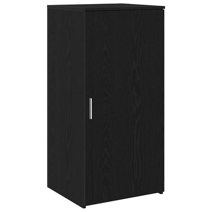 Mobile Portaoggetti Nero 50x45x103,5 cm in Legno Multistrato