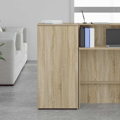 Mobile Portaoggetti Rovere Sonoma 50x45x103,5 cm in Truciolato