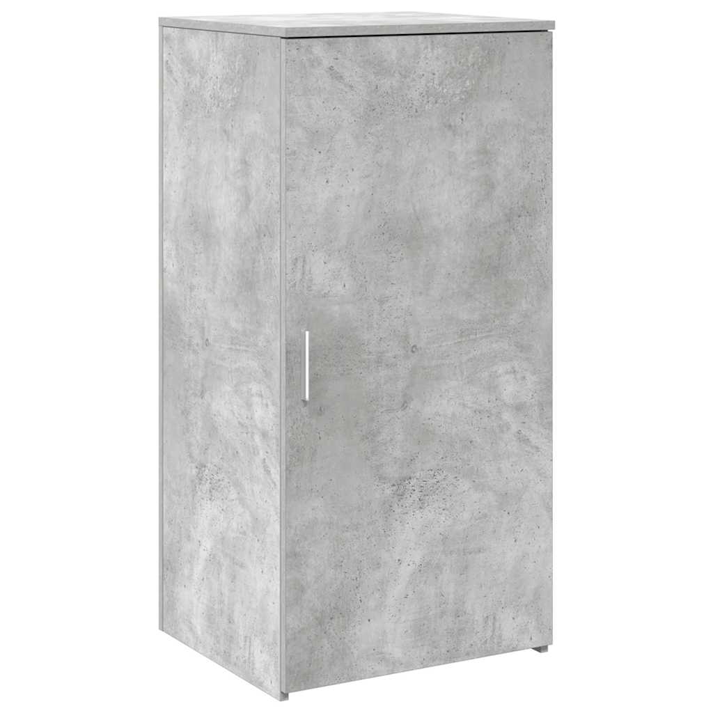 Mobile Portaoggetti Grigio Cemento 50x45x103,5 cm in Truciolato
