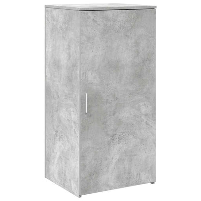 Mobile Portaoggetti Grigio Cemento 50x45x103,5 cm in Truciolato
