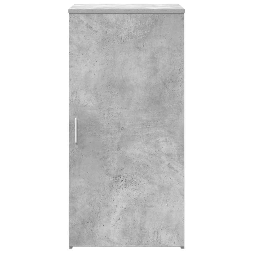 Mobile Portaoggetti Grigio Cemento 50x45x103,5 cm in Truciolato
