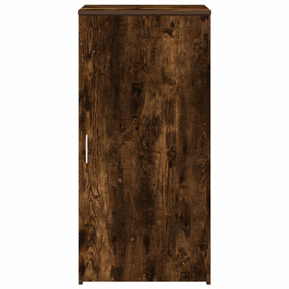Mobile Portaoggetti Rovere Fumo 50x45x103,5 cm in Truciolato