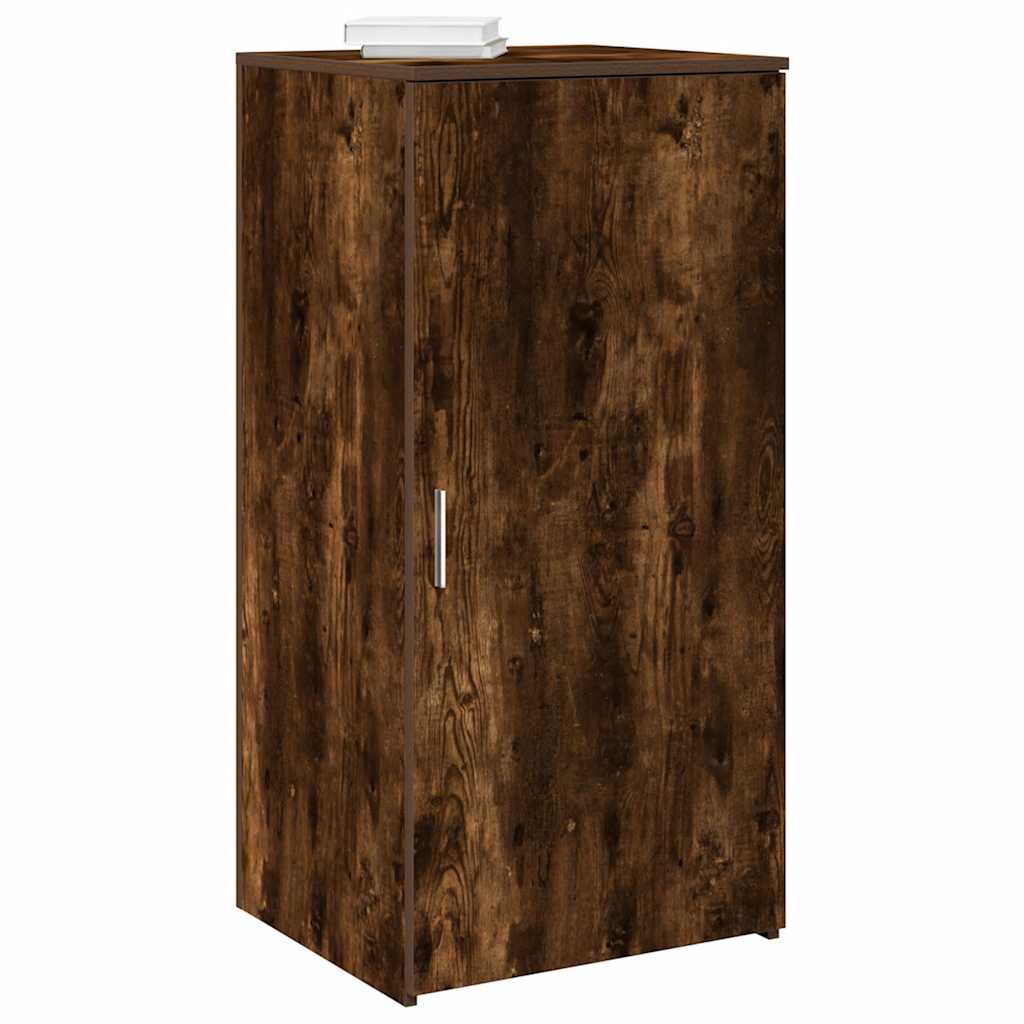 Mobile Portaoggetti Rovere Fumo 50x45x103,5 cm in Truciolato