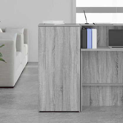 Mobile Portaoggetti Grigio Sonoma 50x45x103,5 cm in Truciolato