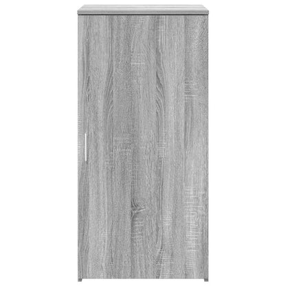 Mobile Portaoggetti Grigio Sonoma 50x45x103,5 cm in Truciolato