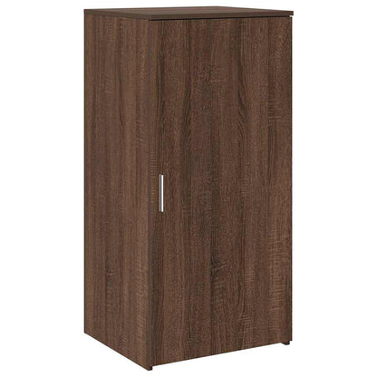 Mobile Portaoggetti Rovere Marrone 50x45x103,5 cm in Truciolato