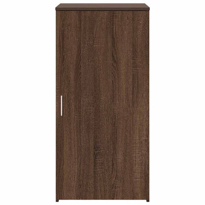Mobile Portaoggetti Rovere Marrone 50x45x103,5 cm in Truciolato