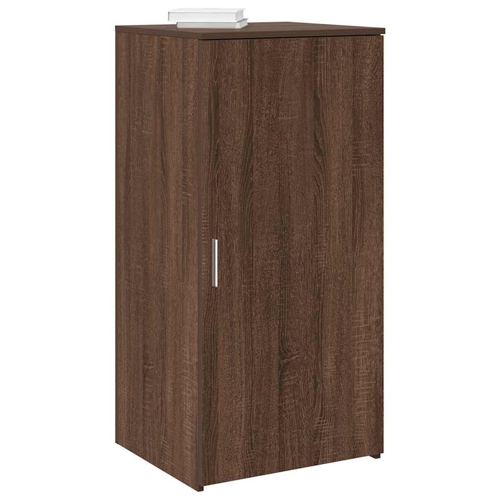 Mobile Portaoggetti Rovere Marrone 50x45x103,5 cm in Truciolato