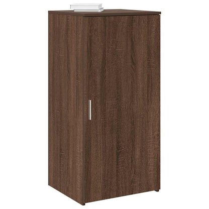 Mobile Portaoggetti Rovere Marrone 50x45x103,5 cm in Truciolato