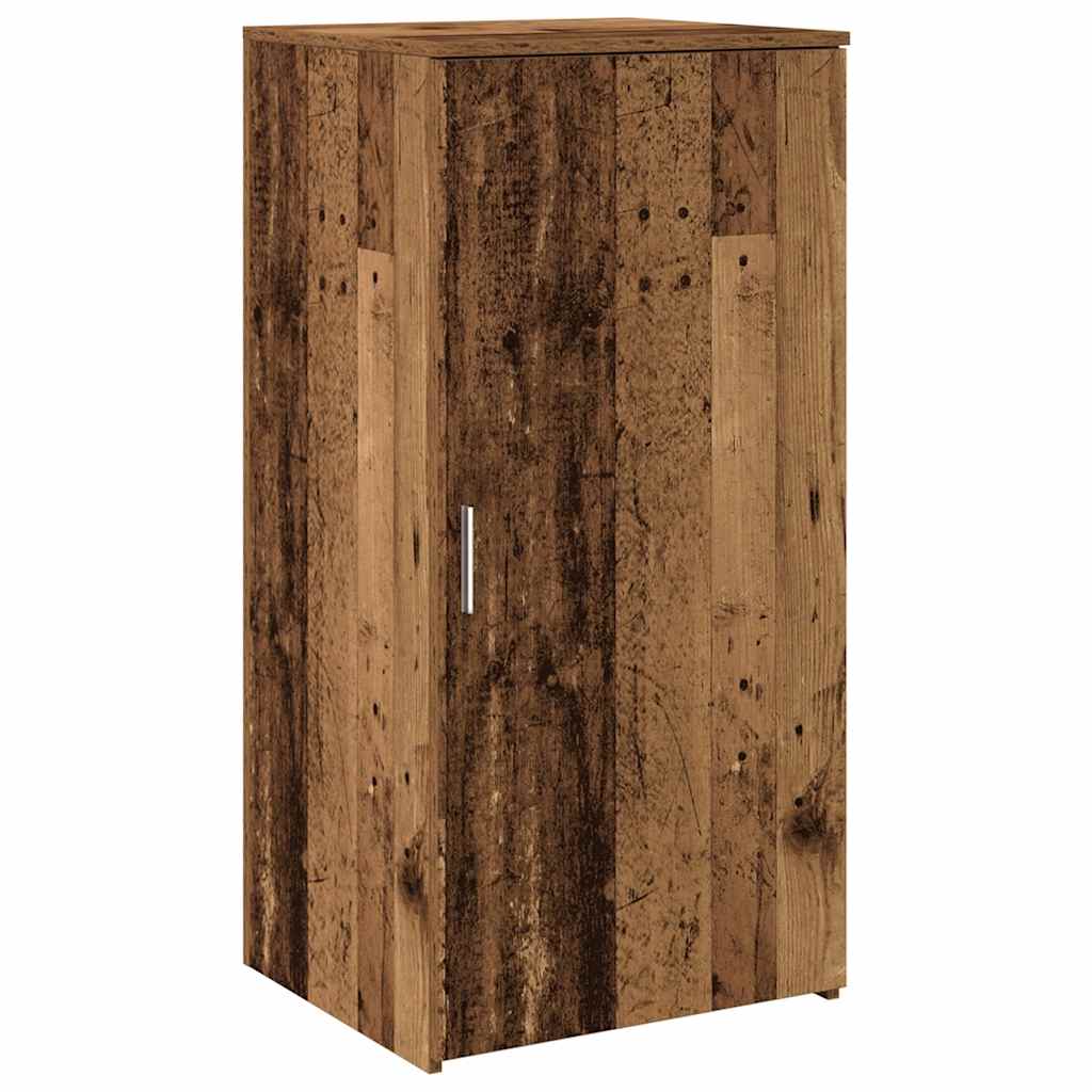 Mobile Portaoggetti Legno Antico 50x45x103,5 cm in Truciolato