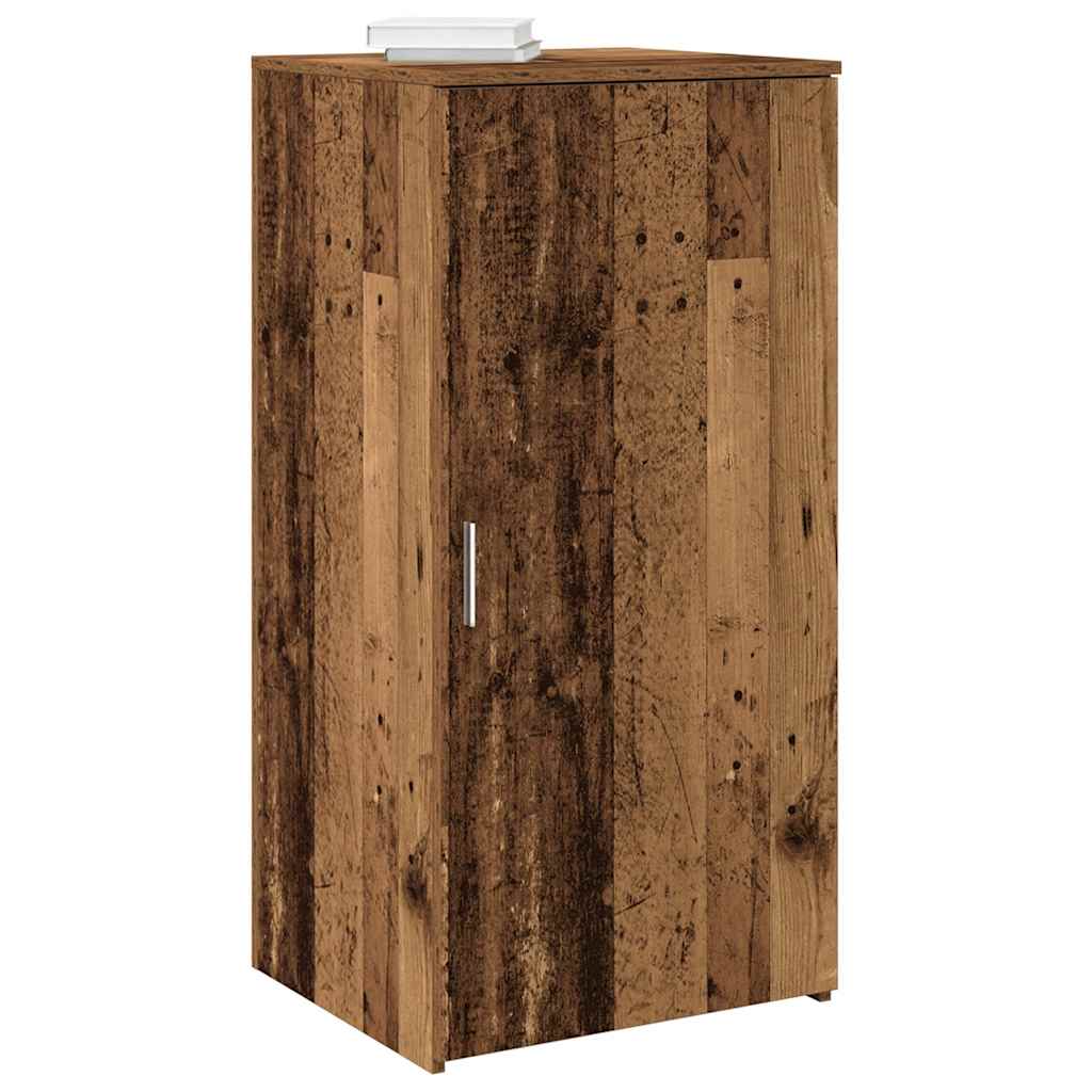 Mobile Portaoggetti Legno Antico 50x45x103,5 cm in Truciolato