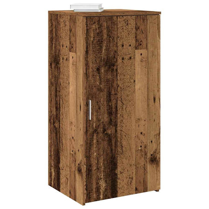 Mobile Portaoggetti Legno Antico 50x45x103,5 cm in Truciolato