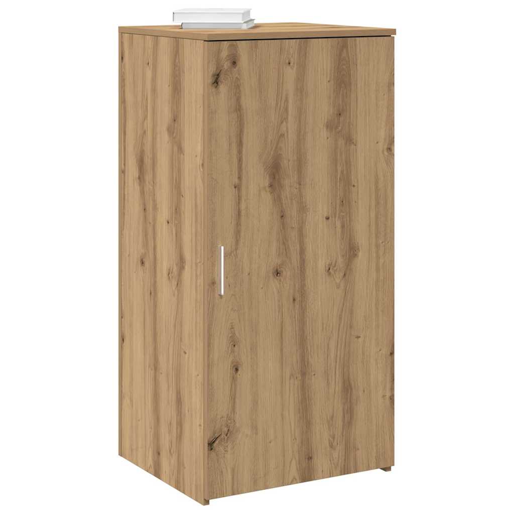 Mobile Portaoggetti Rovere Artigianale 50x45x103,5cm Truciolato