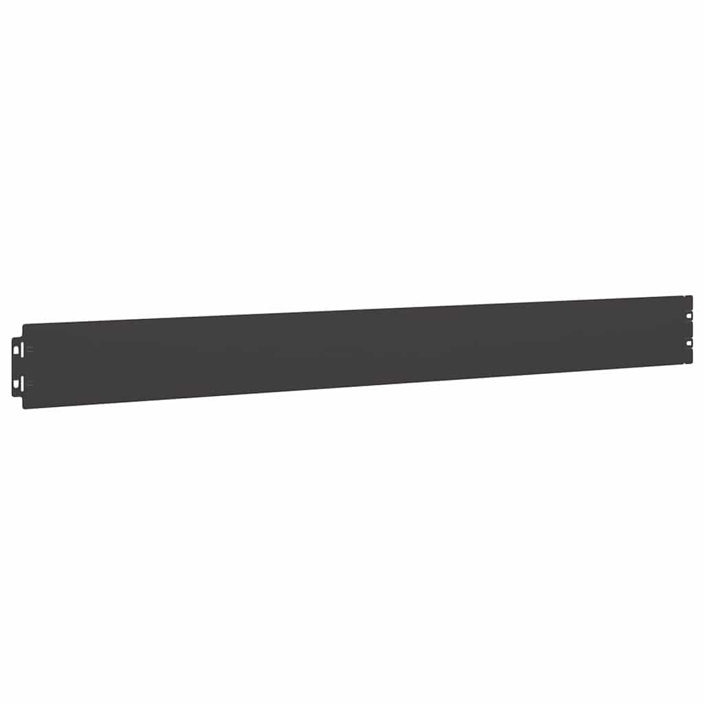 Bordure per Prato 10 pz Nere Acciaio Laminato a Freddo
