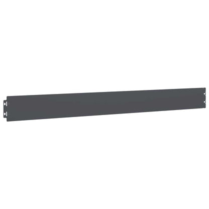 Bordure per Prato 10 pz Antracite Acciaio Laminato a Freddo