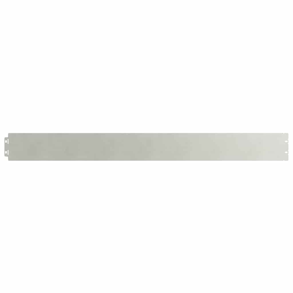 Bordure per Prato 10 pz 10x103 cm Acciaio Inossidabile