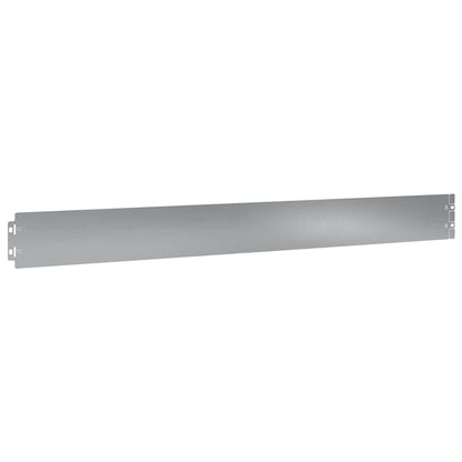 Bordure per Prato 10 pz 10x103 cm Acciaio Zincato