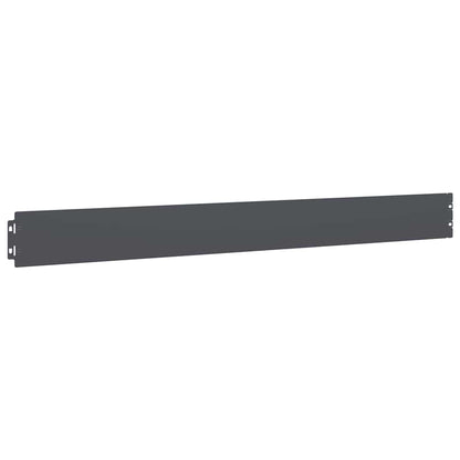 Bordure per Prato 50 pz Antracite Acciaio Laminato a Freddo