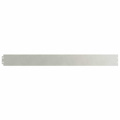 Bordure per Prato 50 pz 10x103 cm Acciaio Inossidabile