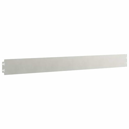 Bordure per Prato 50 pz 10x103 cm Acciaio Inossidabile