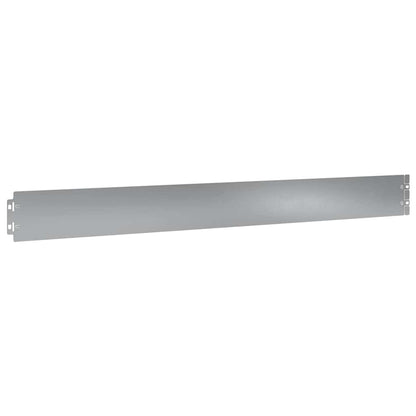 Bordure per Prato 50 pz 10x103 cm Acciaio Zincato