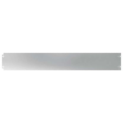 Bordure per Prato 10 pz 15x103 cm Acciaio Zincato