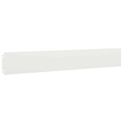 Bordure per Prato 50 pz Bianchi Acciaio Laminato a Freddo