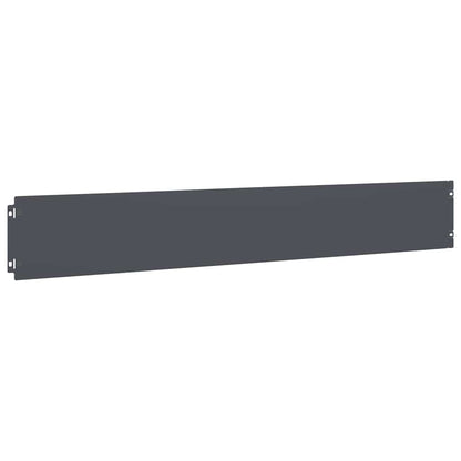 Bordure per Prato 50 pz Antracite Acciaio Laminato a Freddo