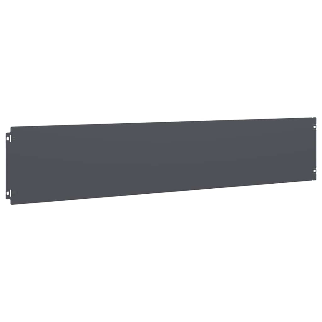 Bordure per Prato 10 pz Antracite Acciaio Laminato a Freddo
