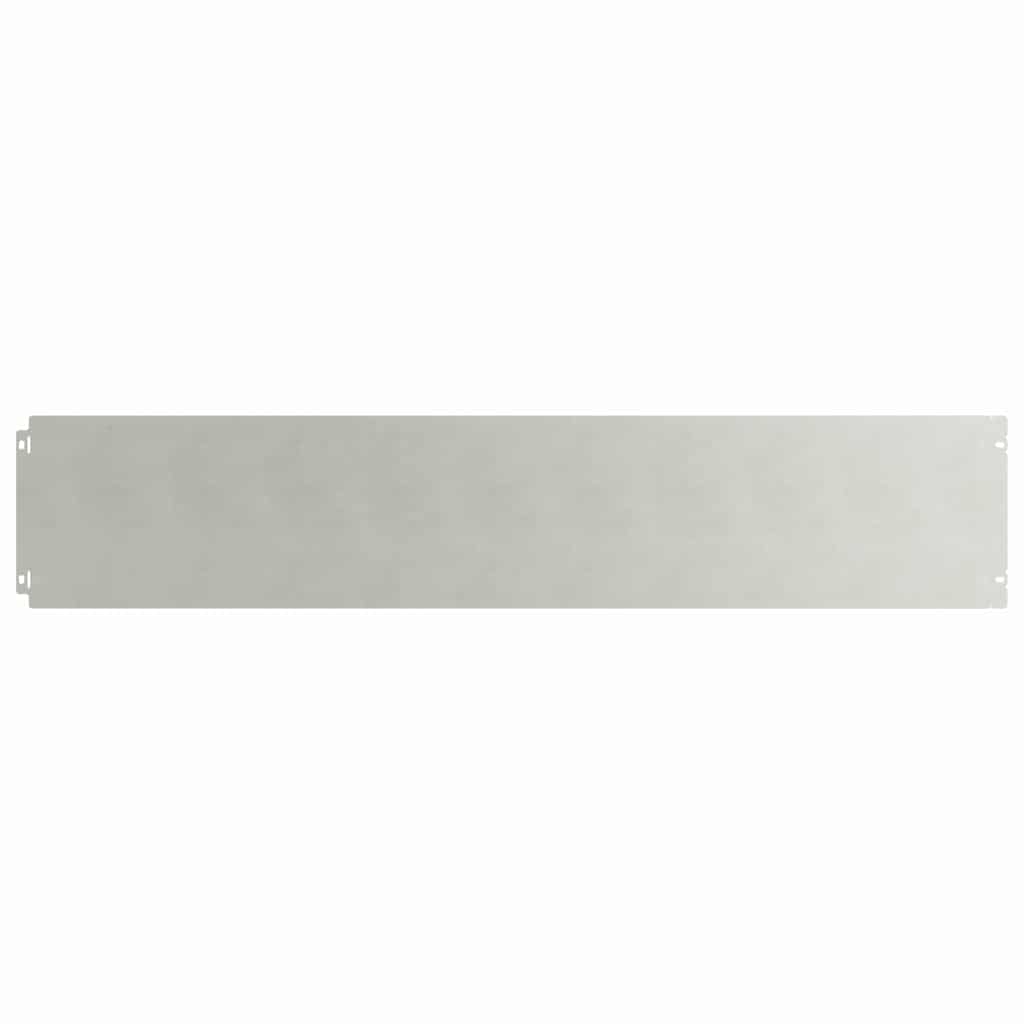 Bordure per Prato 10 pz 20x103 cm Acciaio Inossidabile