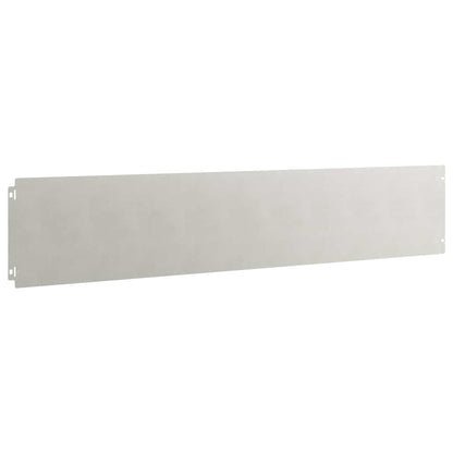Bordure per Prato 10 pz 20x103 cm Acciaio Inossidabile