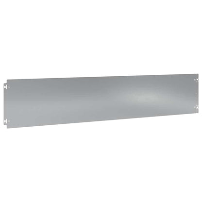 Bordure per Prato 10 pz 20x103 cm Acciaio Zincato