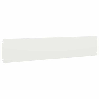 Bordure per Prato 30 pz Bianchi Acciaio Laminato a Freddo