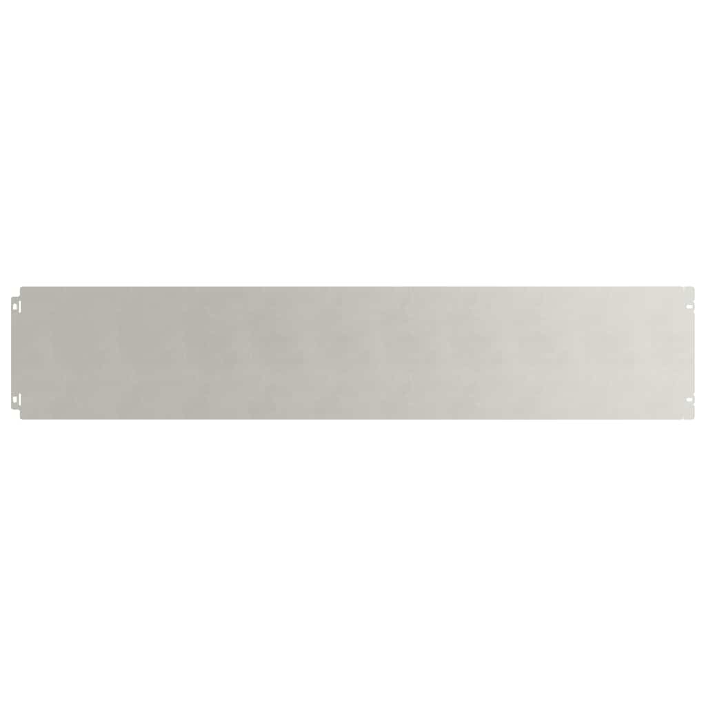 Bordure per Prato 30 pz 20x103 cm Acciaio Inossidabile