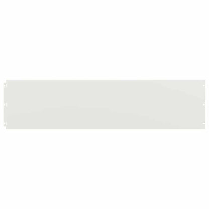 Bordure per Prato 10 pz Bianchi Acciaio Laminato a Freddo