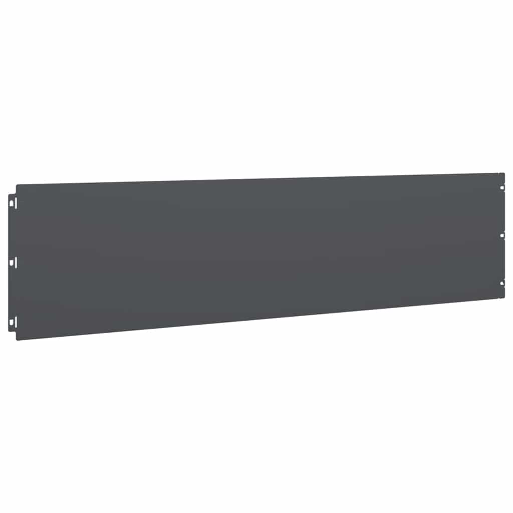 Bordure per Prato 10 pz Antracite Acciaio Laminato a Freddo