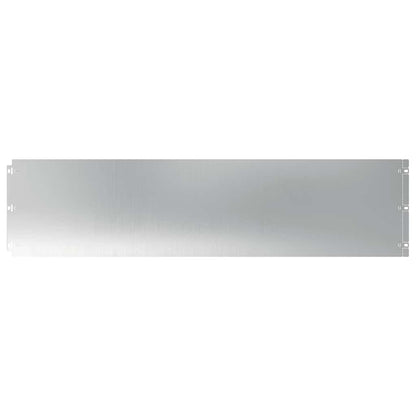 Bordure per Prato 10 pz 25x103 cm Acciaio Zincato