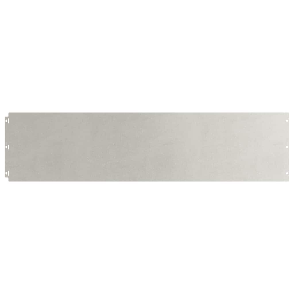 Bordure per Prato 20 pz 25x103 cm Acciaio Inossidabile