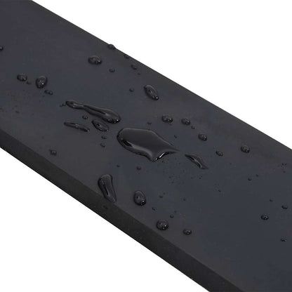 Bordo in Gomma per Spazzaneve Nero 150x8x1 cm