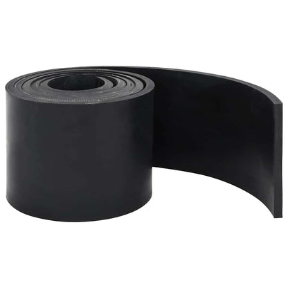 Bordo in Gomma per Spazzaneve Nero 300x15x1 cm